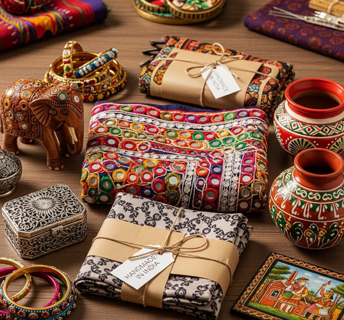 Handicrafts Export from India – Tradition, Quality, and Global Reach